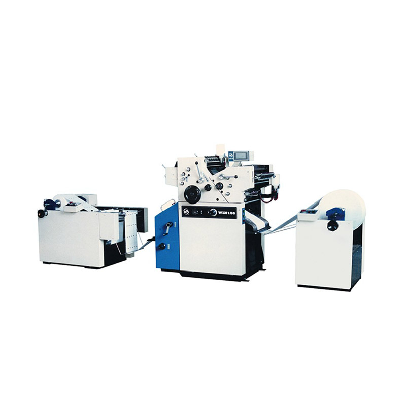 Impressora de formulários computadorizada de duas cores alimentada pela Web de 15,5 polegadas