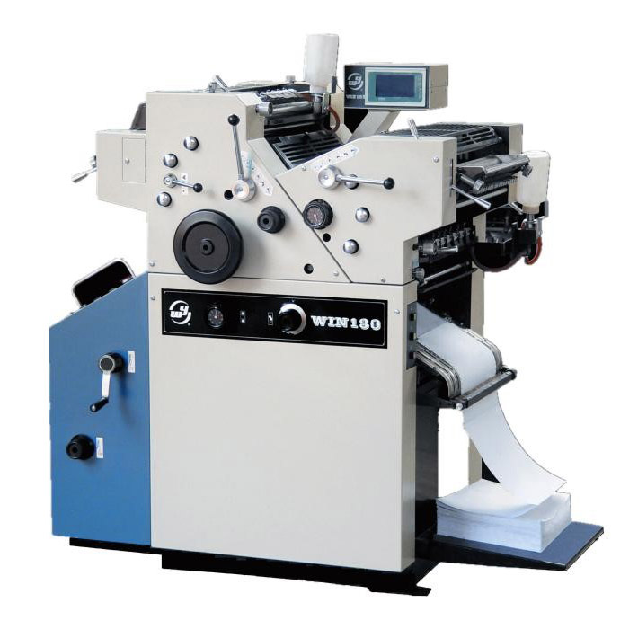 Prensa de impressão contínua de formulários comerciais de 18 polegadas